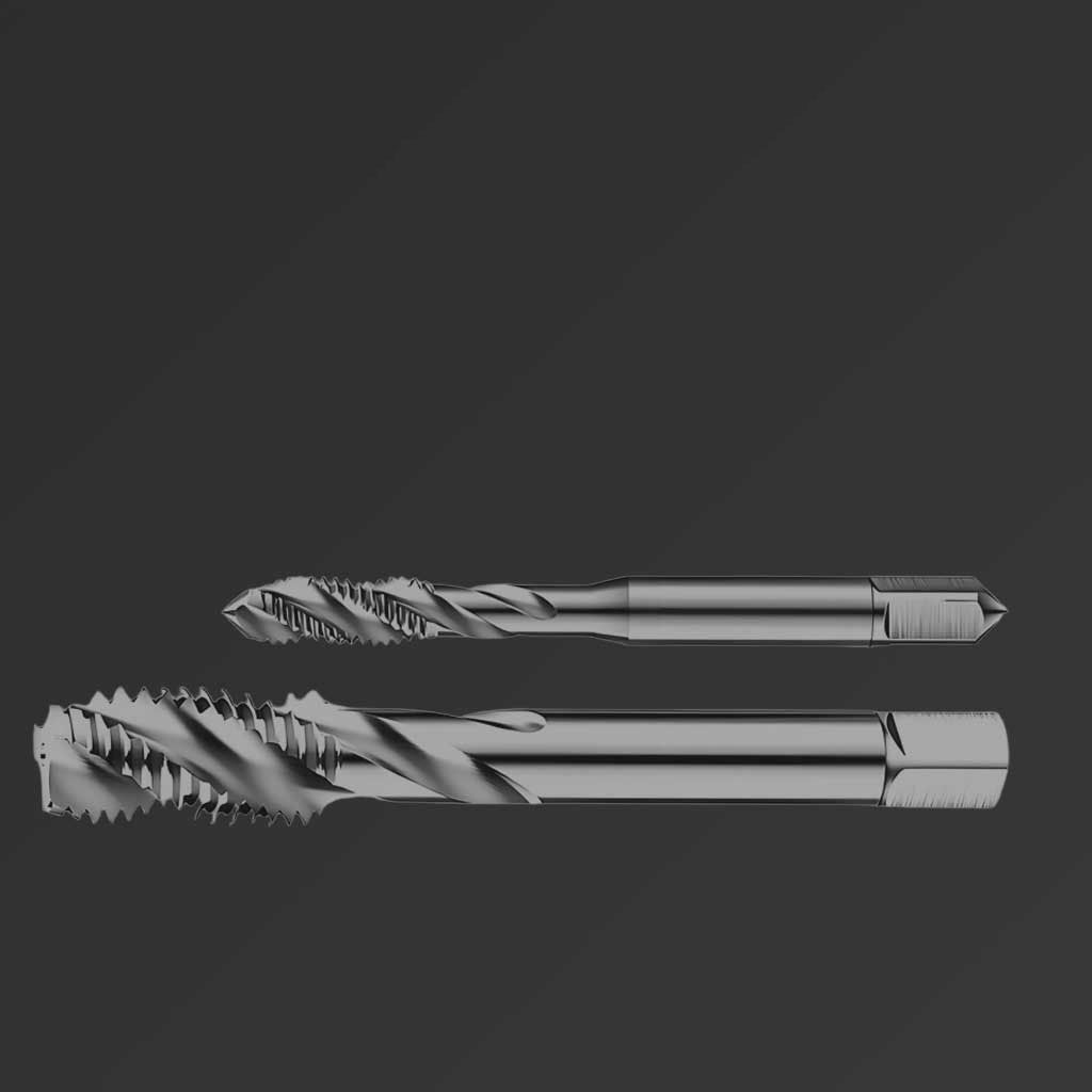 tap with straight flutesch