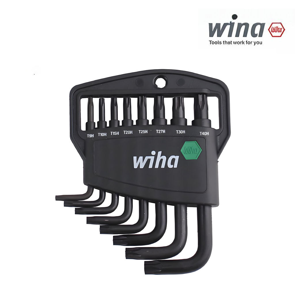 German wiha Weihan plum hexagon wrench set short handle 8-piece set imported 363TRH8 with hole anti-theft